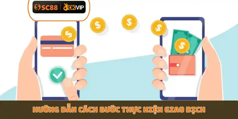 Hướng dẫn các bước thực hiện giao dịch